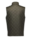Weatherproof 207359 Men's Vintage Diamond Quilted Vest - Rosin - back