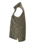 Weatherproof W207359 Women's Vintage Diamond Quilted Vest - Rosin - side