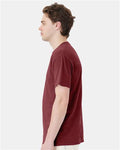 Hanes GDH150 Unisex Garment-Dyed Pocket T-Shirt - Cayenne - model side