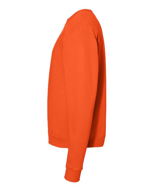 Hanes P160 EcoSmart Crewneck Sweatshirt - Orange - side