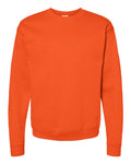 Hanes P160 EcoSmart Crewneck Sweatshirt - Orange - flat front