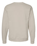 Hanes P160 EcoSmart Crewneck Sweatshirt - Sand - back