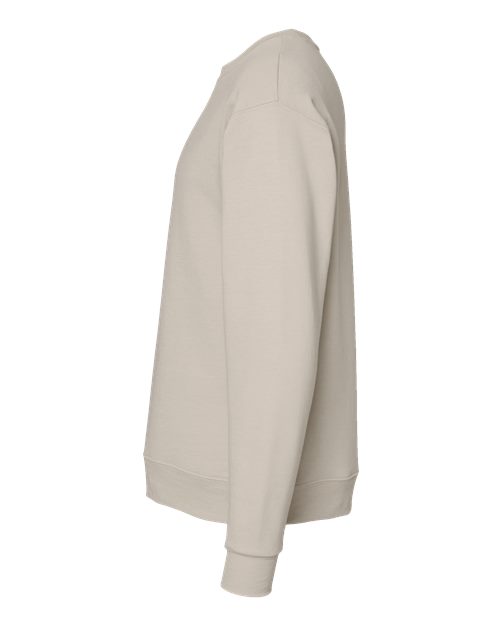 Hanes P160 EcoSmart Crewneck Sweatshirt - Sand - side