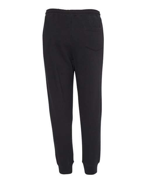 Independent Trading Co. IND20PNT Midweight Fleece Sweatpants - Black - back