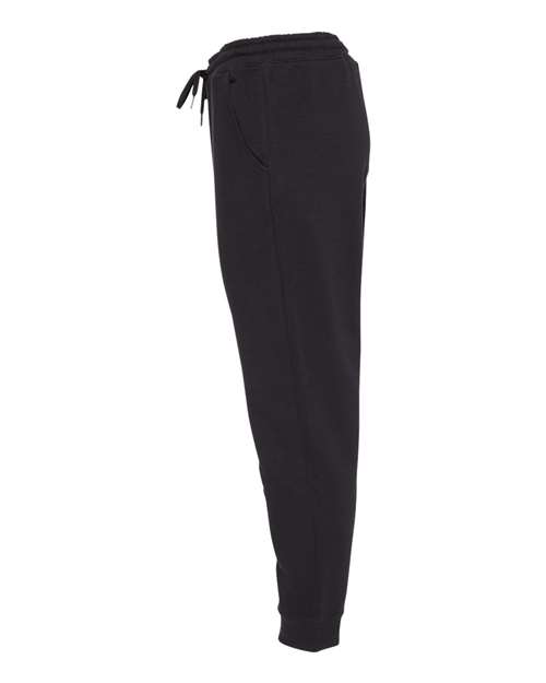 Independent Trading Co. IND20PNT Midweight Fleece Sweatpants - Black - side