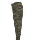 Independent Trading Co. IND20PNT Midweight Fleece Sweatpants - Forest Camo - side