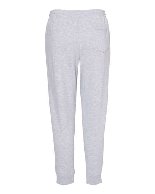 Independent Trading Co. IND20PNT Midweight Fleece Sweatpants - Grey Heather - back