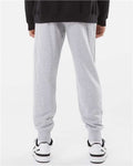 Independent Trading Co. IND20PNT Midweight Fleece Sweatpants - Grey Heather - model back