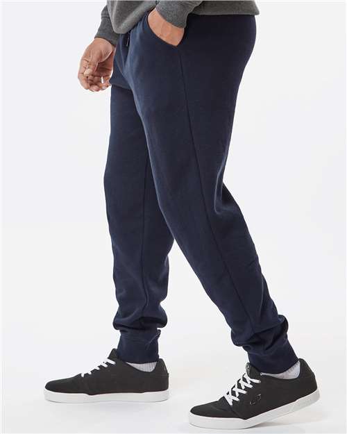 Independent Trading Co. IND20PNT Midweight Fleece Sweatpants - Classic Navy - model side