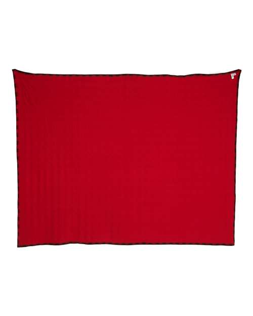 Independent Trading Co. INDBKTSB Special Blend Blanket - Red Buffalo Plaid - back