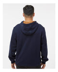 DRI DUCK 7035 Men's Woodland Fleece Hooded Pullover - Navy - model back