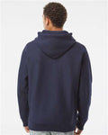 Independent Trading Co. IND5000P Unisex Legend Premium Heavyweight Cross-Grain Hooded Sweatshirt - Classic Navy - model back