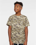 Code Five 2207 Youth Camouflage T-Shirt - Sand Digital - model front