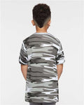Code Five 2207 Youth Camouflage T-Shirt - Urban Woodland - model back