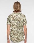 Code Five 3907 Unisex Camo Tee - Sand Digital - model back