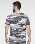 Code Five 3907 Unisex Camo Tee - Urban Woodland - model back