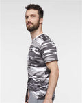 Code Five 3907 Unisex Camo Tee - Urban Woodland - model side