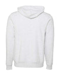 Bella+Canvas 3719 Unisex Sponge Fleece Pullover Hoodie - Ash - back