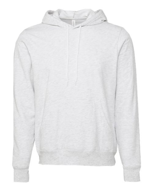Bella+Canvas 3719 Unisex Sponge Fleece Pullover Hoodie - Ash - front
