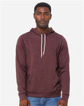 Bella+Canvas 3719 Unisex Sponge Fleece Pullover Hoodie - Heather Maroon - model front