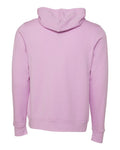 Bella+Canvas 3719 Unisex Sponge Fleece Pullover Hoodie - Lilac - back