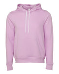 Bella+Canvas 3719 Unisex Sponge Fleece Pullover Hoodie - Lilac - flat front