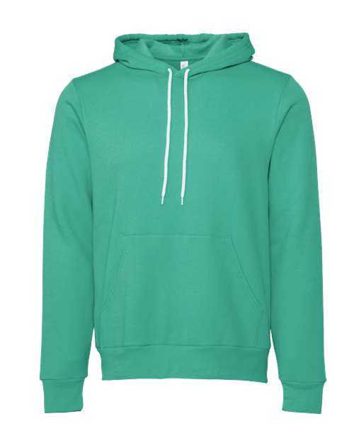 Bella+Canvas BC3719 Unisex Sponge Fleece Pullover Hoodie - Teal - front