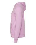 Bella + Canvas 3739 Sponge Fleece Full-Zip Hoodie Sweatshirt - Lilac - side