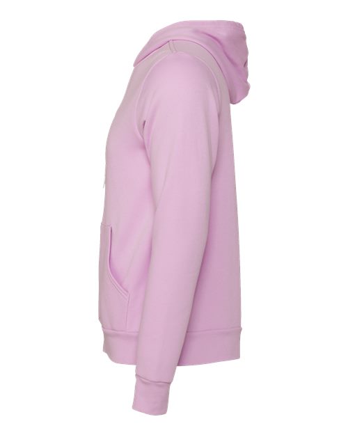 Bella + Canvas 3739 Sponge Fleece Full-Zip Hoodie Sweatshirt - Lilac - side