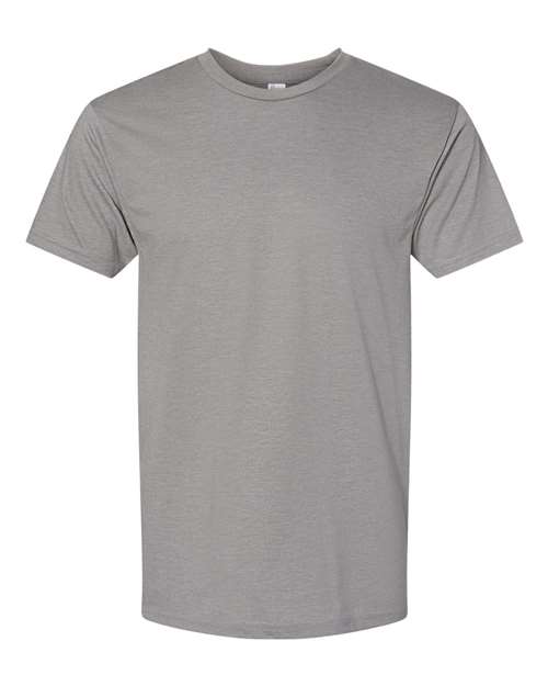 Bayside 5710 Unisex USA-Made Triblend T-Shirt - Tri Asphalt - front