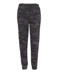 Independent Trading Co. IND20PNT Midweight Fleece Sweatpants - Black Camo - back