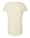 LAT 3516 Women's Fine Jersey Tee - Natural - back