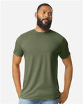 Gildan 64000CVC Unisex Softstyle CVC T-Shirt - Cactus - model front
