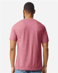 Gildan 64000CVC Unisex Softstyle CVC T-Shirt - Plumrose - model back