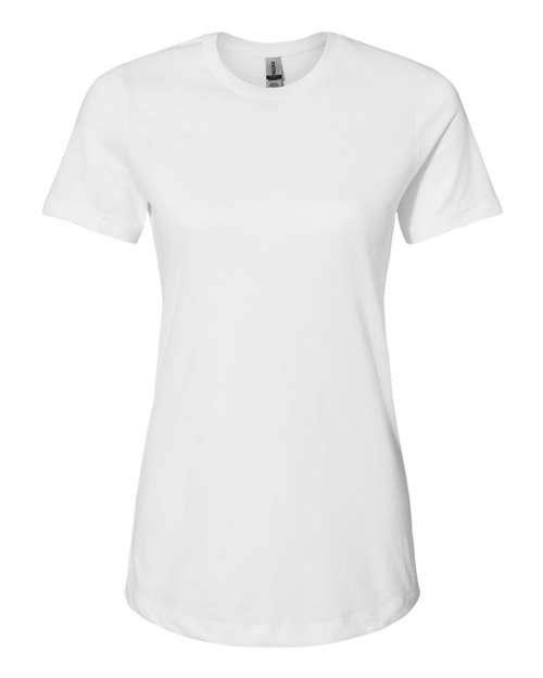 Gildan 64001LCVC Women's Softstyle CVC T-Shirt - White - front
