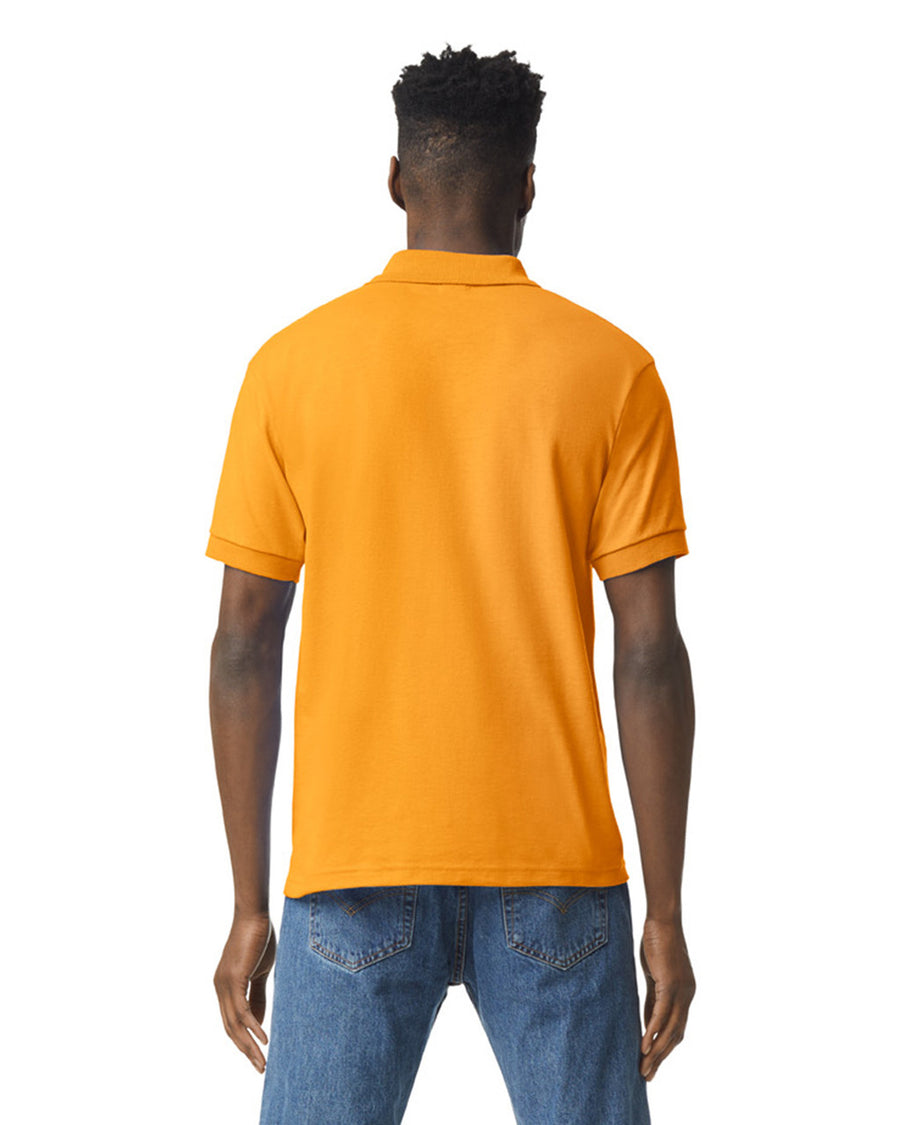 Gildan G880 DryBlend Jersey Knit Sport Shirt - Gold - model back