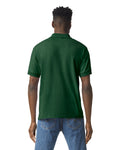 Gildan G880 DryBlend Jersey Knit Sport Shirt - Forest Green - model back