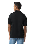 Gildan G880 DryBlend Jersey Knit Sport Shirt - Black - model back