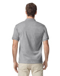 Gildan G880 DryBlend Jersey Knit Sport Shirt - Sport Grey - model back