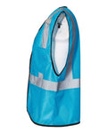 Kishigo B120-131 Unisex EV Series Enhanced Visibility Non-ANSI Vest - Electric Blue - B130 - side