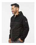 DRI DUCK 5324 Men's Pinnacle Soft Shell Puffer Jacket - Black - model side