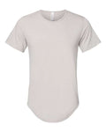 BELLA + CANVAS 3003 Men's Jersey Curved Hem Tee - Heather Cool Grey - front