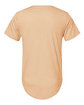 BELLA + CANVAS 3003 Men's Jersey Curved Hem Tee - Heather Sand Dune - back