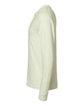 Bella+Canvas 3501 Unisex Jersey Long Sleeve Tee - Citron - side
