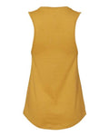 BELLA + CANVAS 6003 Women's Jersey Muscle Tank - Heather Mustard - back