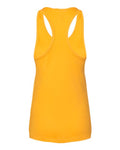 BELLA + CANVAS 6008 Women's Jersey Racerback Tank - Gold - back