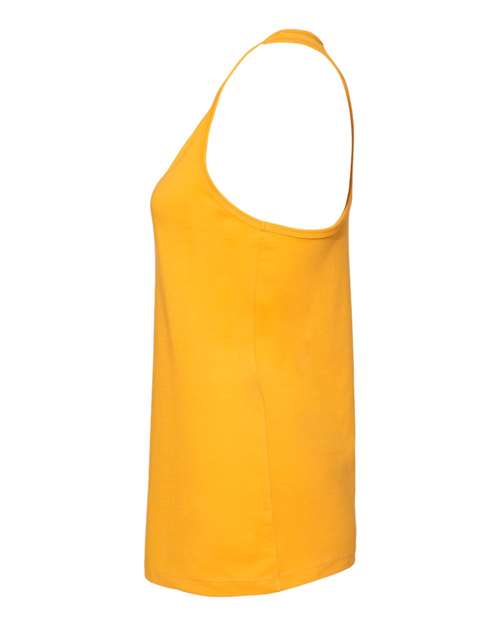 BELLA + CANVAS 6008 Women's Jersey Racerback Tank - Gold - side