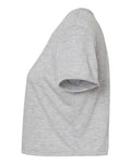 BELLA + CANVAS 8882 Women’s Flowy Crop Tee - Athletic Heather - side