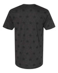Code Five 3929 Unisex Star Print Tee - Smoke Star - back