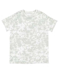 LAT 6101 Youth Fine Jersey Tee - Haze Tie Dye - front